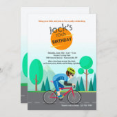 Love to Ride Invitation Kaart (Voorkant / Achterkant)