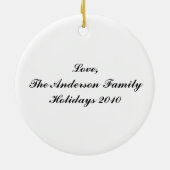 Love to Teach Dance Ornament (Achterkant)