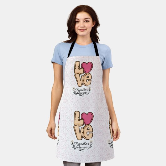 Love Together Forever Quote Schort (Gedragen)