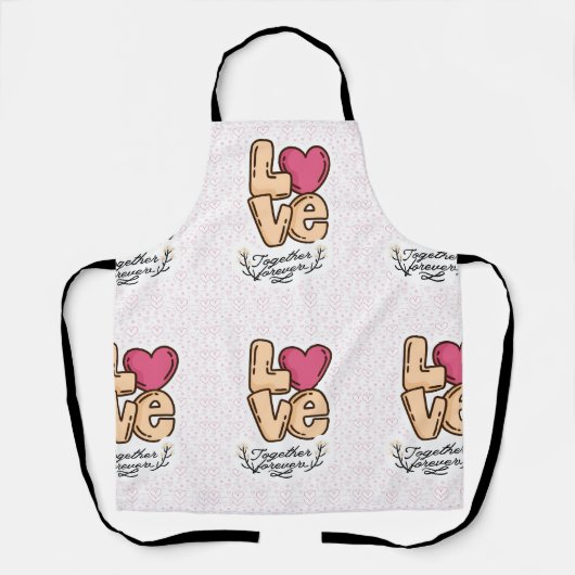 Love Together Forever Quote Schort (Voorkant)