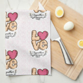 Love Together Forever Quote Theedoek (Quarter Fold)