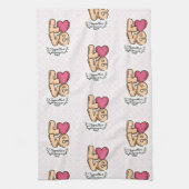 Love Together Forever Quote Theedoek (Verticaal)