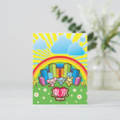 Love Tokyo Briefkaart (Staand voorkant)