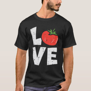 Love Tomato Gardening Vegetable Plant Gardener Man T-shirt