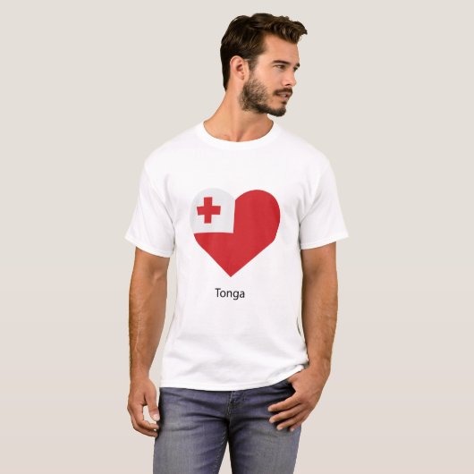 Love Tonga T-shirt (Voorkant volledig)