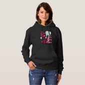 LOVE Tooth Heart Dentist Life Dental Valentine's D Hoodie (Voorkant volledig)