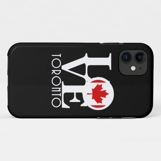 LOVE Toronto, Canada Case-Mate iPhone Case (Achterkant (horizontaal))