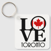 LOVE Toronto Canada Sleutelhanger (Voorkant)