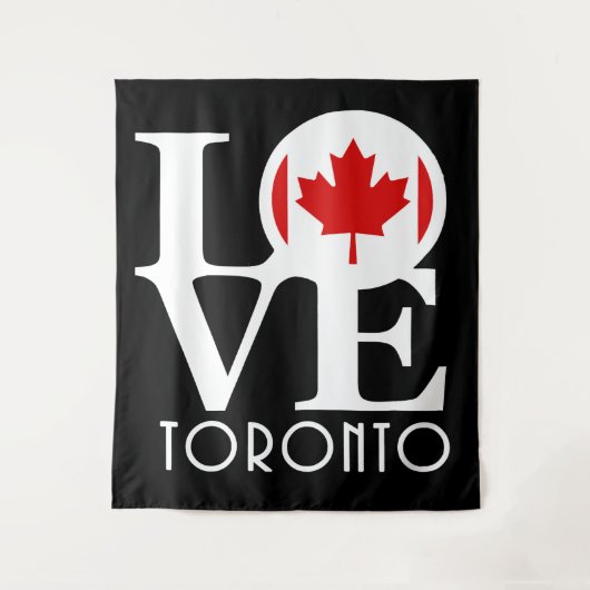 LOVE Toronto, Canada Wandkleed (Voorkant)
