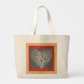 Love Tote Tas (Achterkant)