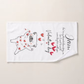 LOVE TOWEL HANDDOEK (Handdoek)