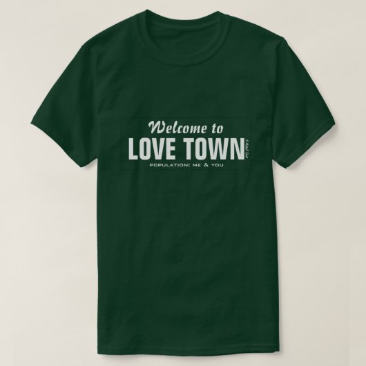Love Town - A MisterP Shirt (Design voorkant)