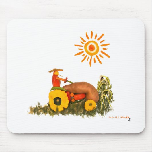 LOVE-tractor Muismat (Voorkant)