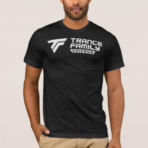 LOVE TRANCE FAMILY logo + hart achterin T-shirt