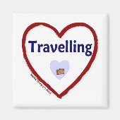 Love Traveling Magneet (Voorkant)