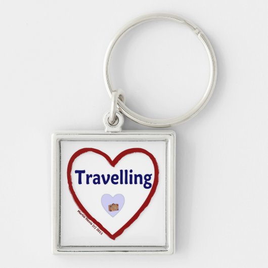 Love Traveling Sleutelhanger (Voorkant)