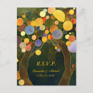 Love Treders Wedding Menu Choice RSVP