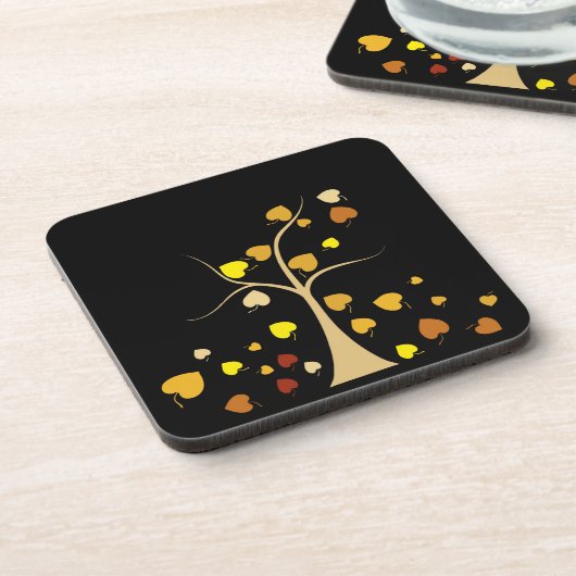 Love Tree Beverage Coaster Bier Onderzetter (Linkerzijde)