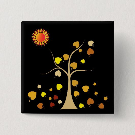 Love Tree Button (Voorkant)