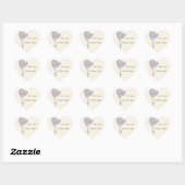 Love Tree Dank u bruiloft Sticker (Vel)