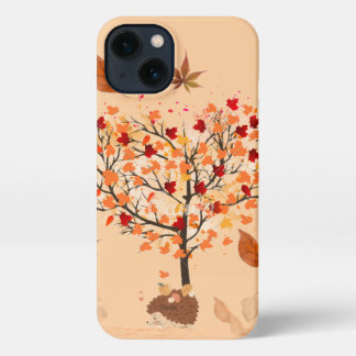 Love tree herfst iPhone hoesje iPhone 13 Hoesje