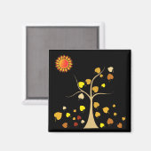Love Tree Magnet (Voorkant / Achterkant)
