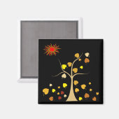 Love Tree Magnet (Voorkant / Achterkant)