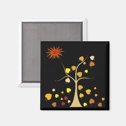 Love Tree Magnet (Voorkant / Achterkant)