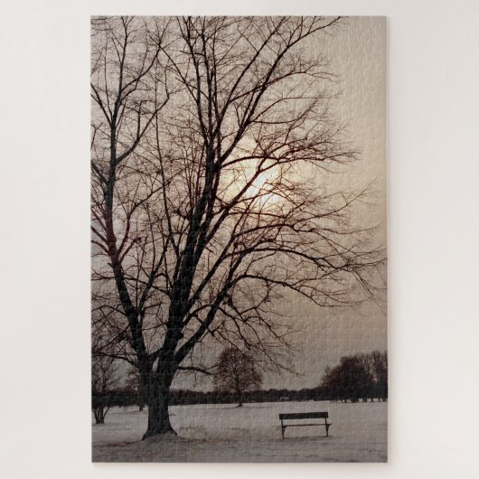 Love Tree Puzzle Delaware Park Buffalo NY jjhelene Legpuzzel (Verticaal)