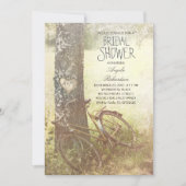 Love Tree Rustic Country vrijgezellenfeest Uitnodi Kaart (Voorkant)