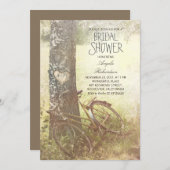 Love Tree Rustic Country vrijgezellenfeest Uitnodi Kaart (Voorkant / Achterkant)