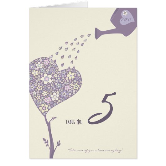 LOVE TREE Weddenschapenkaart (Voorkant)