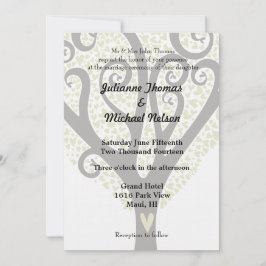 Love Tree Wedding Kaart