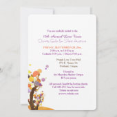 Love Trees Charity Fondsenwerving Veilingdiner Kaart (Achterkant)