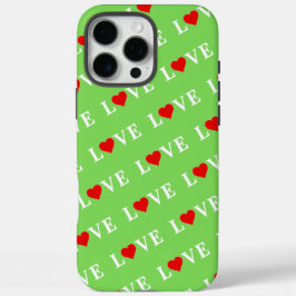 LOVE Trending Lime Green Modern Elegant iPhone 16 Pro Max Hoesje