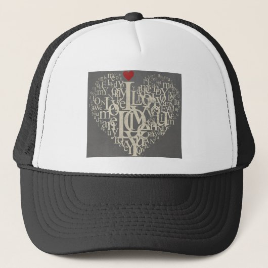 Love Trucker Hat Pet (Voorkant)