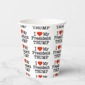 Love Trump Papieren Bekers (Voorkant)