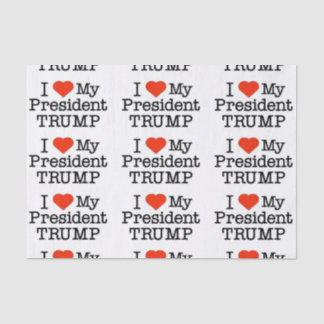 Love Trump Tissuepapier