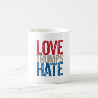 Love Trumps Hate Coffee Mok