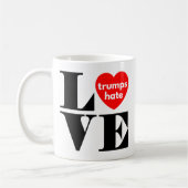 Love Trumps Hate Koffiemok (Links)