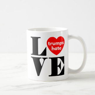 Love Trumps Hate Koffiemok