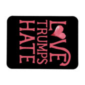 Love Trumps Hate Magneet (Horizontaal)
