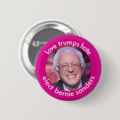 Love Trumps Hate Ronde Button 5,7 Cm (Voorkant /achterkant)