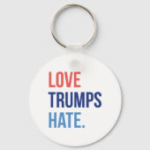 Love Trumps Hate Sleutelhanger (Voorkant)