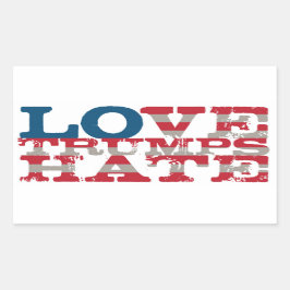 Love Trumps Hate Sticker
