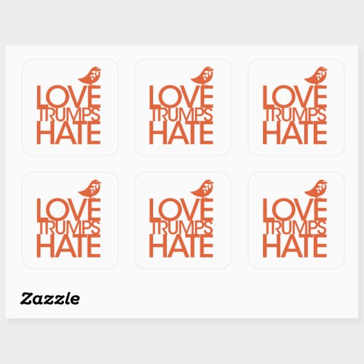 Love Trumps Hate Sticker (Vel)