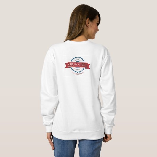 Love Trumps Hate Sweatshirt (Achterkant volledig)