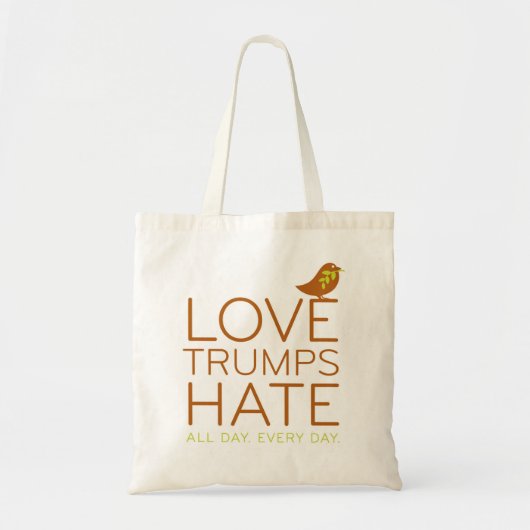 Love Trumps Hate Tas (Voorkant)