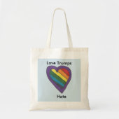 Love Trumps Hate Tas (Voorkant)
