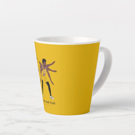 Love & Trust Marcus Smart Latte Mok (Rechterhoek)